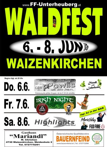 Waldfest Samstag